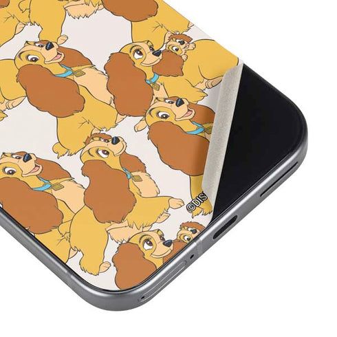 Disney Lady & The Tramp Lady Pattern Google Pixel 9 Skin